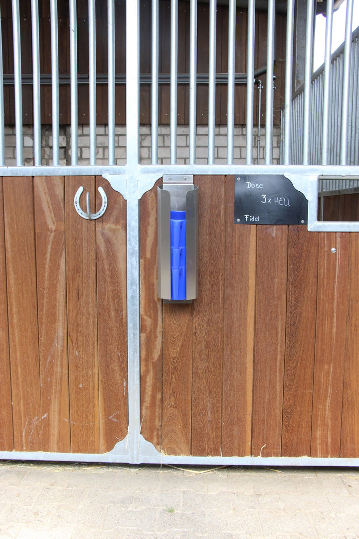 Equibreeze FeedFix Schaufelhalter Edelstahl mit 3 Schaufeln